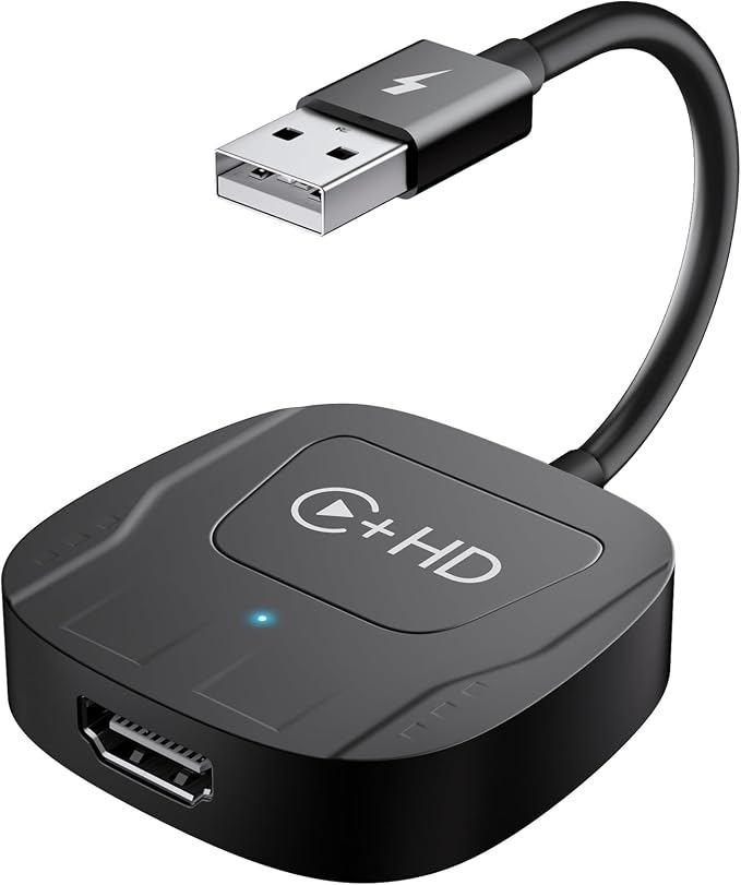 Wireless CarPlay Adapter for Apple, Plug and Play CarPlay Wireless Adapter by Unknown