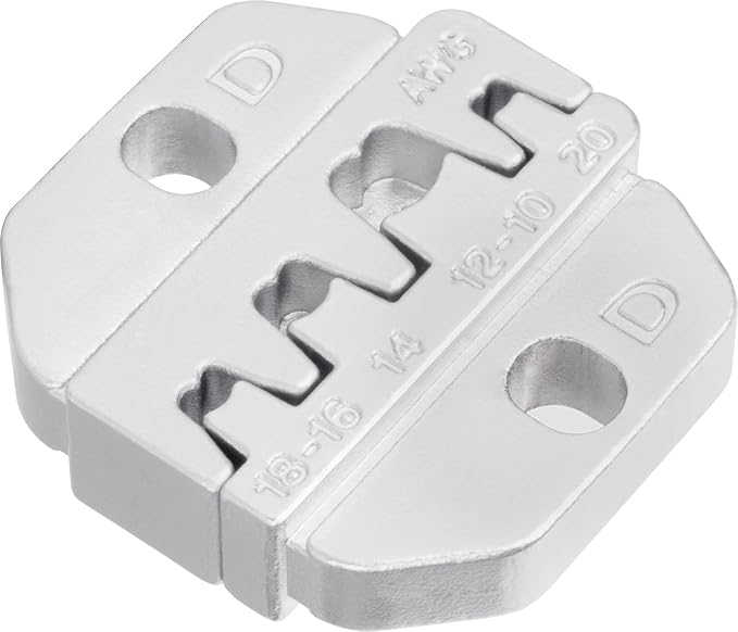 haisstronica Crimping Die for Open Barrel Terminals, 20-10 AWG by HAISSTRONICA