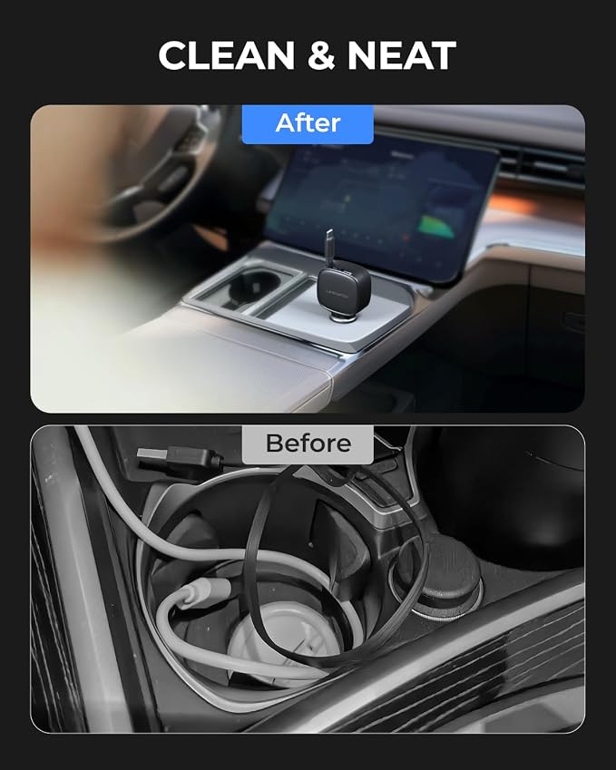 Retractable Car Charger USB C, 84W Max, Ultra-Compact, Type-C Fast Charger - Image 7