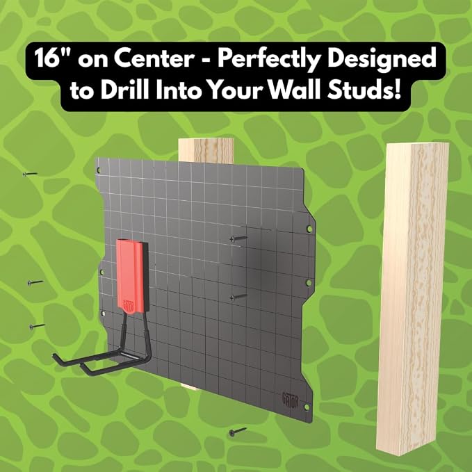 GATOR MAGNETICS Wall Panel Storage & Organization System Kit- Includes 3 Wall - Image 7