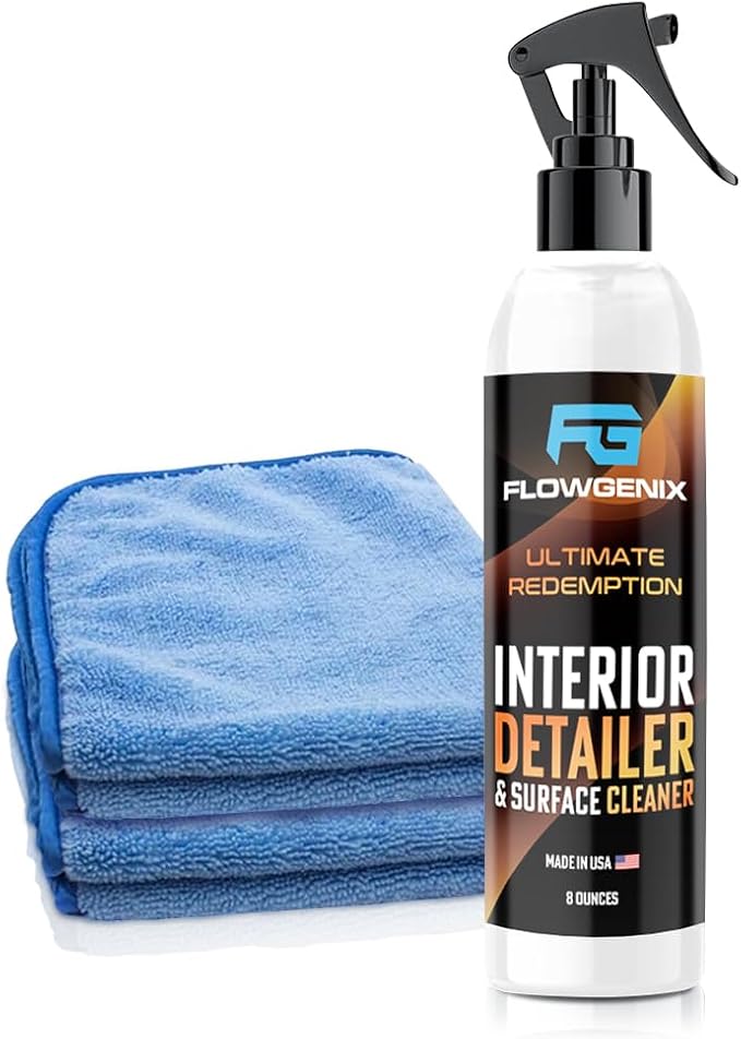 Interior Car Cleaner and Protectant Spray by Flowgenix