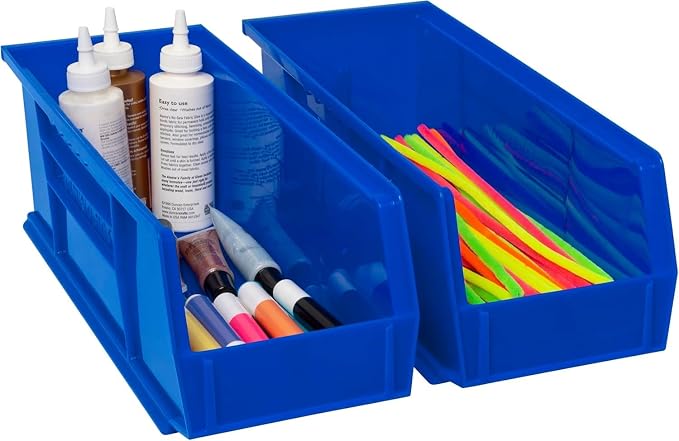 Akro-Mils 30234 AkroBins Plastic Storage Bins, Space-Saving Stackable Bins - Image 4