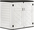 HOMSPARK Storage Shed Weather Resistance, Horizontal Storage Shed by HOMSPARK