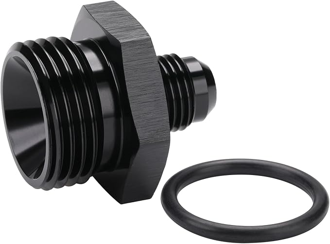 6AN Male Flare to 12AN ORB O-ring Boss Fuel Pump Rail Adapter Fitting Aluminum - Image 5