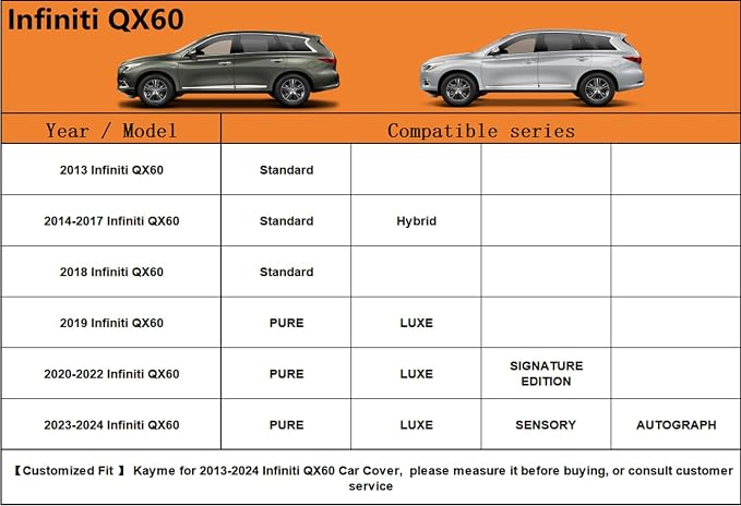 Kayme 6 Layers SUV Car Cover Custom Fit - Image 6
