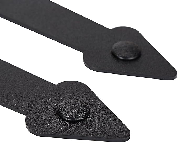 Magnetic Decorative Garage Door Curb Appeal Faux Hinges Handles Hardware Kit - Image 4