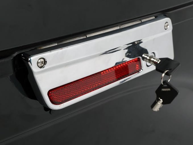XFMT Motorcycle Hard Saddle bags Trunk W/Conversion Bracket Mount Kit Fit - Image 7