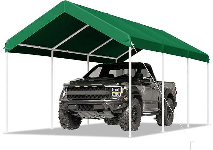 Aoxun 10x20 ft Heavy Duty Carport - Image 9