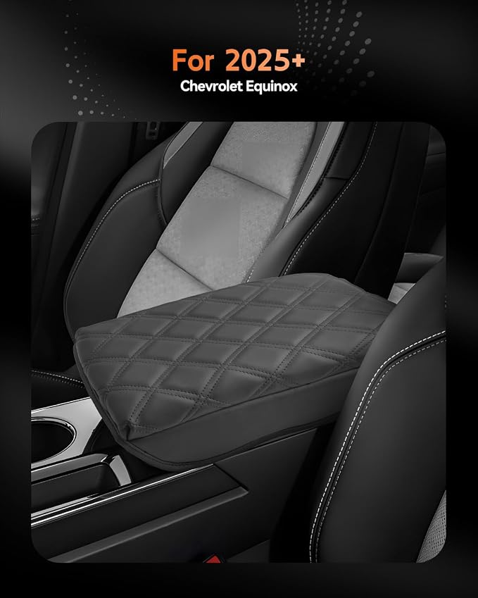 CDEFG for Chevrolet Equinox 2025 2026 Center Console Cover Armrest Box Cover - Image 2