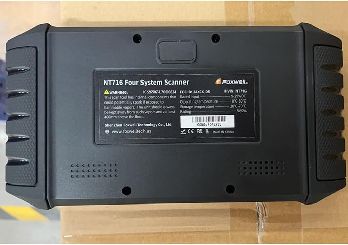 FOXWELL OBD2 Scanner NT716 Bidirectional Scan Tool, ABS SRS Transmission Engine - Image 9