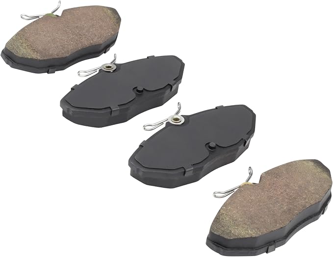 Premium Semi-Metallic Rear Brake Pads Compatible - Image 2