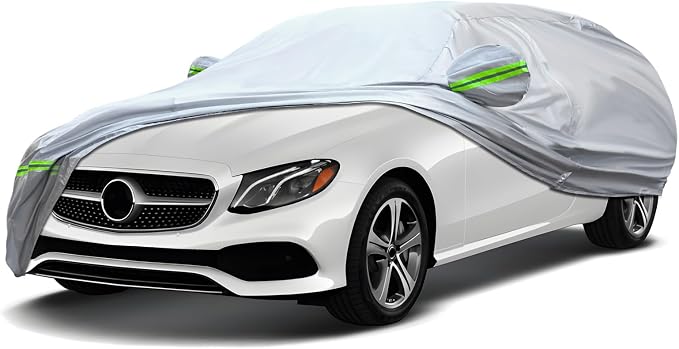 KEYOOG 6-layer Full Car Cover Is All-weather Waterproof, Universal In All by KEYOOG