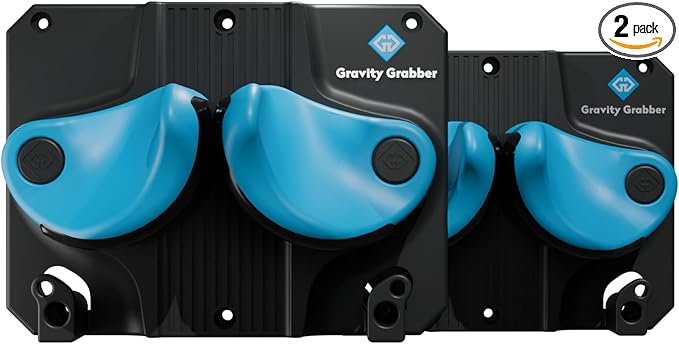 Ultimate Ski & Snowboard Wall Rack | Secure, Non-Slip Storage | Fits Any by GravityGrabber
