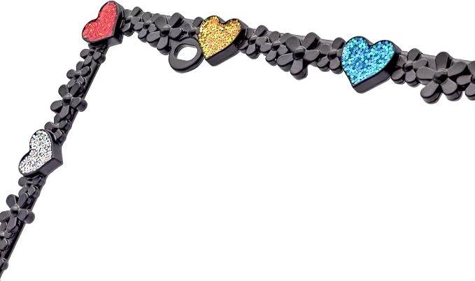 Creathome 3D Shining Daisy Heart License Plate Frame from Pure Zinc Alloy Metal - Image 6