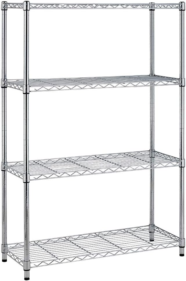 BestOffice Shelving Unit NSF Metal Large Storage Shelves Heavy Duty Height by BestOffice