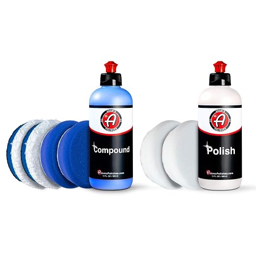 Adam's Polishes 2-Step Polishing System 12oz Combo by AdamsPolishes