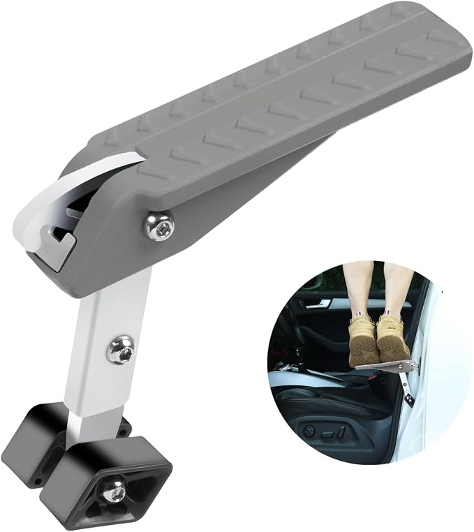 COWVIE Foldable Car Door Step Stand Pedal - Image 8
