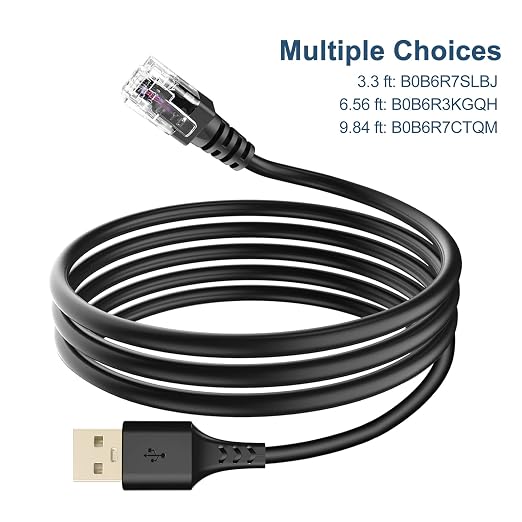 Radar Detector Cable, with USB to RJ11 Plug, - Image 4