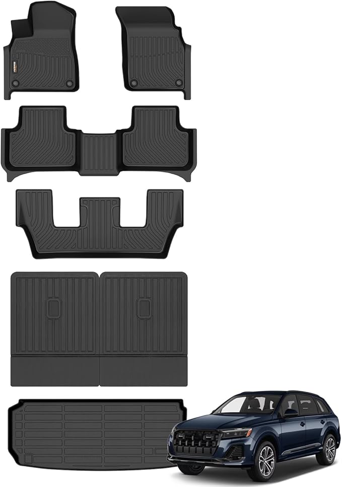 Binmotor-All Weather Car Floor Mats Cargo Liner Set by VisittheBinmotor