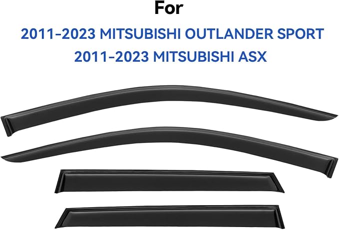 Window Visors Rain Guards Shield - Image 2