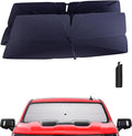 Windshield Sun Shade Umbrella: for Chevy Silverado-1500-2019-2025 by HIMUMOY
