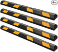 Rubber Parking Curb Garage Floor Stopper, Guide Wheel Stopper by TOOLSEMPRE