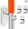 3Pack Broom and Mop Holder Wall Mount, Grippers No Drilling Self Adhesive by ALLICAVER