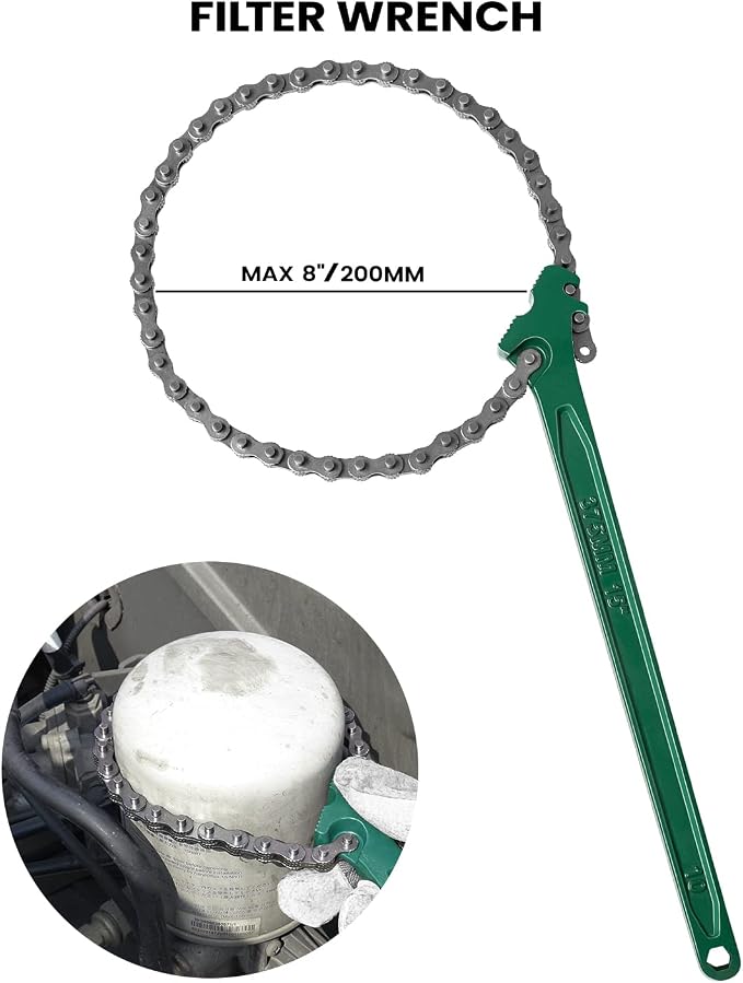15 Inch Heavy Duty Chain Wrench - Image 2