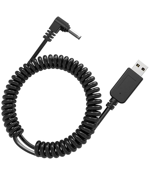 Radar Detector Cable with USB to DC3.5 Plug, Power Cable by Plozoe