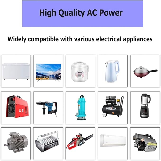 1200W Pure Sine Wave Inverter-48V DC to 110V 120V AC Power Converter - Image 7