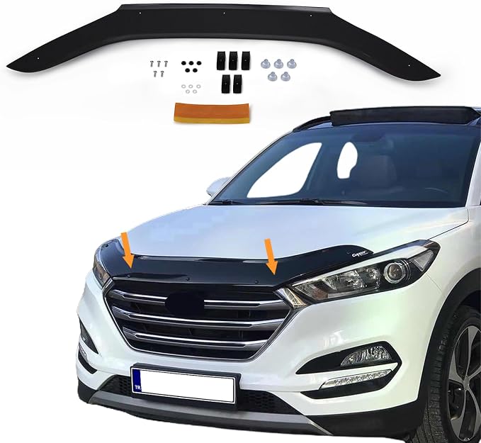 Hood Deflector Guard Fits Hyundai Tucson 2016-2020 | Bug & Bonnet Shields by WelcometoEhiltek