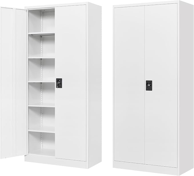 Wide & Deep Metal Storage Storage Cabinet - Image 3