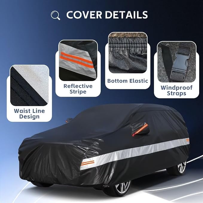Holhtly SUV Car Cover Custom Fit - Image 3