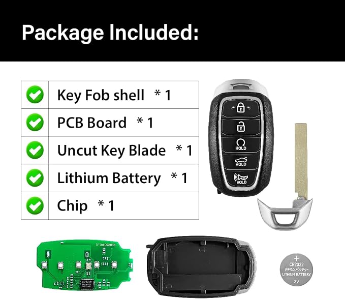 Replacement for 2020 2021 2022 2023 Hyundai Elantra Key Fob Remote Control - Image 6