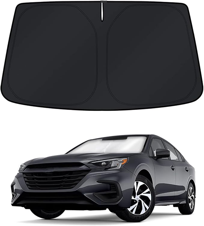 KUST Windshield Sun Shade for Subaru Legacy 2020-2025 Window Shade Sun Visor by KUST