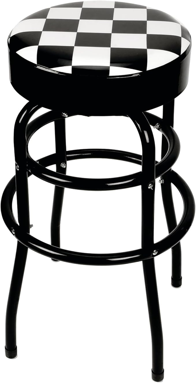 Performance Tool W85023 28-1/2-Inch Checkerboard 360 Degree Swivel Stool by PerformanceTool