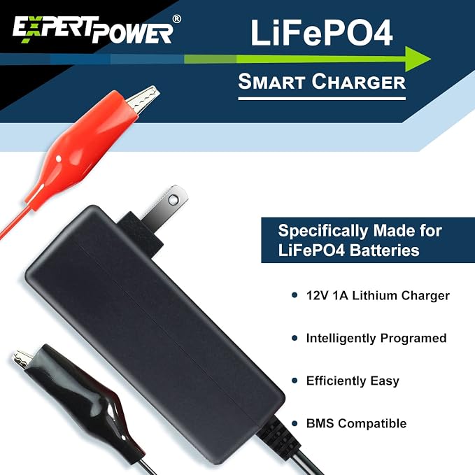 ExpertPower 12V 1A Smart Charger - Image 3