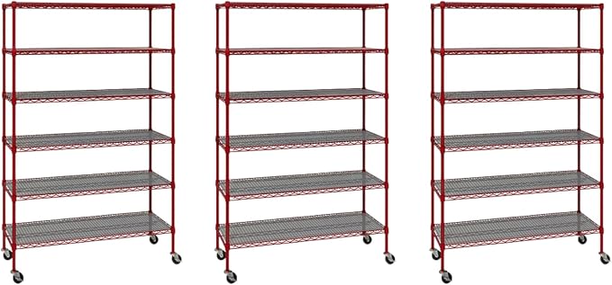 Generic Organize in Style with The Members Mark 6-Tier NSF Heavy Duty Wire by Unknown