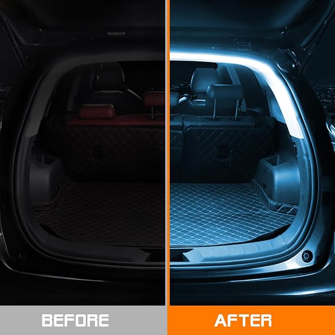 Car LED Strip Light For Trunk, 158Inch IP67 Silicone Waterproof Neon Light - Image 2