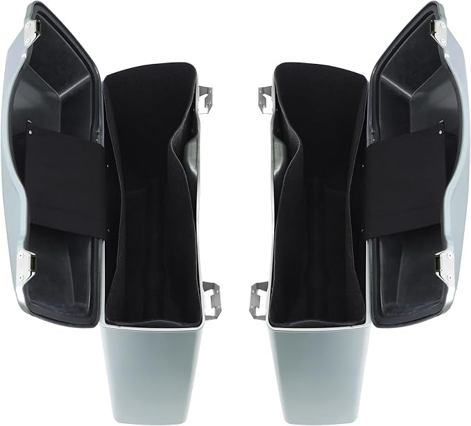 Green-L Silver Hard Saddlebags Fit - Image 8