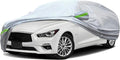 TUCAREST 6-Layers Premium Full Car Cover Hard Shell Zipper Design Waterproof by TUCAREST