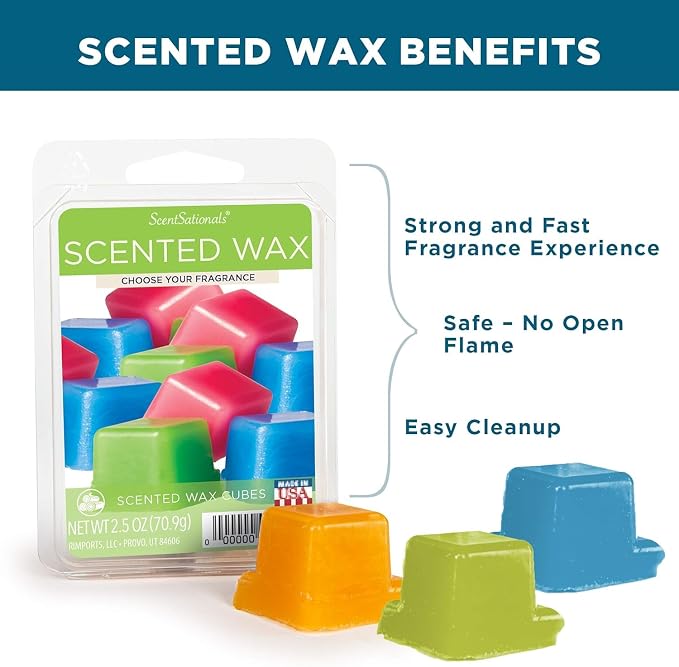 Scentsationals Wax Melts, Wax Cubes Strong Scent - Image 3
