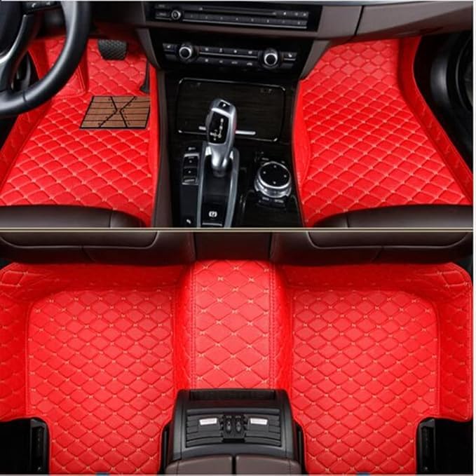 Custom All-Weather Protection Luxury Leather Floor Mats - Image 3