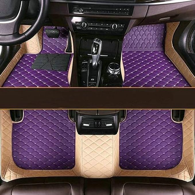 Custom All-Weather Protection Luxury Leather Floor Mats - Image 8