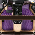 Custom All-Weather Protection Luxury Leather Floor Mats by JTXWANG