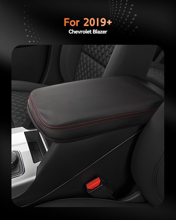 CDEFG for Chevrolet Blazer 2019-2025 Center Console Cover Armrest Box Cover for - Image 2