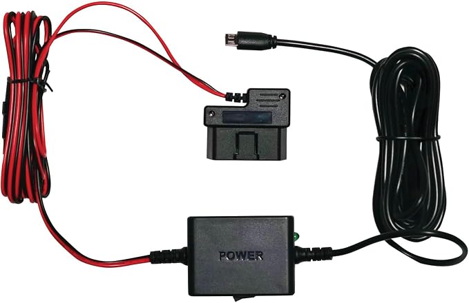 Cobra SC 201 Smart Dash Cam and 2.5A OBDII Port to Micro-USB Hardwire Kit: - Image 6