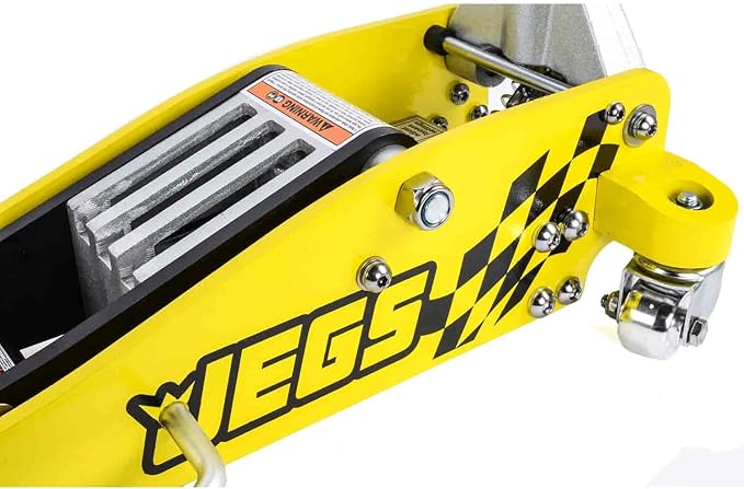 JEGS Professional Low-Profile 3-Ton Aluminum Floor Jack | 3 ½ Inch Minimum - Image 5