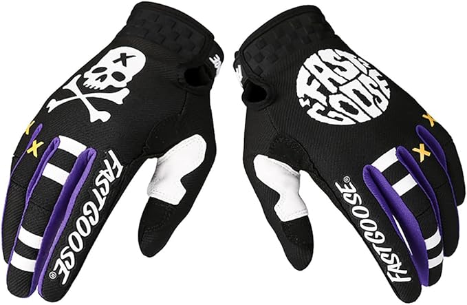 Dirt Bike Motorcycle Gloves for Men Women Finger Touchscreen Motorbike Gloves by QUENLOOP