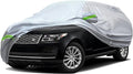 TUCAREST 6-Layers Premium Full Car Cover Hard Shell Zipper Design Waterproof by TUCAREST